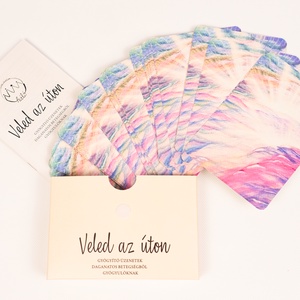 Veled az úton - gyógyító üzenetek rákból gyógyulóknak - játék & sport - táblajáték és kártyajáték - kártya - Meska.hu