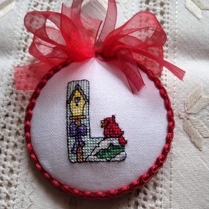 ABC-s karácsonyi dísz - otthon & életmód - dekoráció - Meska.hu