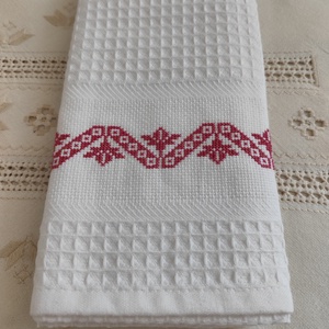 Hímzett konyharuha , Otthon & Életmód, Konyhafelszerelés, tálalás, Konyhai textil, Konyharuha & Törlőkendő, , MESKA
