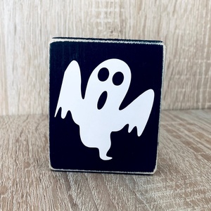 Őszi, Halloween Dekoráció, Szellem Tábla - otthon & életmód - dekoráció - halloween - halloweeni figurák - Meska.hu