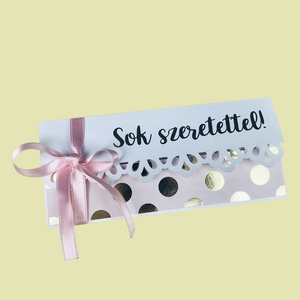 Pénzátadó Boríték, Születésnapra, Névnapra, Mikulásra, Karácsonyra - otthon & életmód - papír, írószer - boríték - Meska.hu