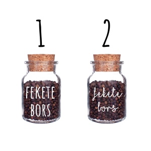 Fűszertartó felirat - otthon & életmód - papír, írószer - matrica, matrica csomag - Meska.hu