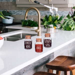 Fűszertartó felirat - otthon & életmód - papír, írószer - matrica, matrica csomag - Meska.hu