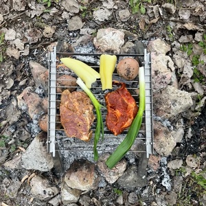 Összecsukható grill rács - otthon & életmód - ház & kert - bográcsozás, grillezés - Meska.hu