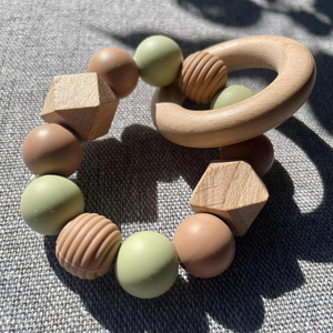 Erdő rágóka, Játék & Sport, 3 éves kor alattiaknak, Rágóka, Gyöngyfűzés, gyöngyhímzés, MESKA