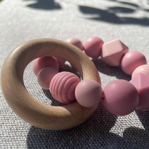 Blush rágóka, Játék & Sport, 3 éves kor alattiaknak, Rágóka, Gyöngyfűzés, gyöngyhímzés, MESKA