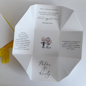 Dobozos esküvői meghívó - esküvő - meghívó & kártya - meghívó - Meska.hu