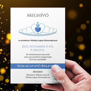 Szalagavató,szalagtűző meghívók - otthon & életmód - papír, írószer - Meska.hu