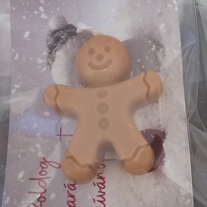 Karácsonyi, mini, illatos szójaviasz gyertya, mézi forma - karácsony - karácsonyi lakásdekoráció - karácsonyi illatgyertya, mécses - Meska.hu