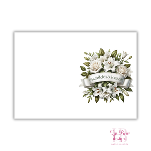 Elsőáldozási meghívó, keresztelési meghívó 3 - otthon & életmód - papír, írószer - ajándékozás kellékei - meghívó - Meska.hu