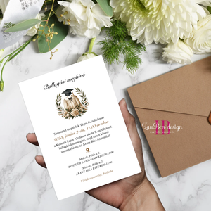 Általános iskolai ballagási meghívó, 2 féle - otthon & életmód - papír, írószer - ajándékozás kellékei - meghívó - Meska.hu