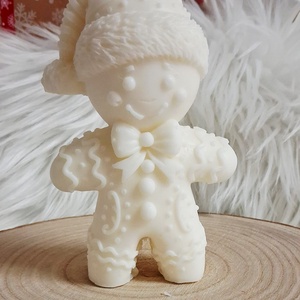 óriás Mézi Karácsonyi Különleges Szójaviasz Gyertya - Meska.hu