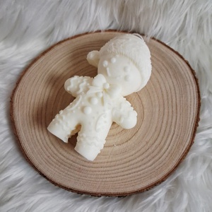 óriás Mézi Karácsonyi Különleges Szójaviasz Gyertya - karácsony - karácsonyi lakásdekoráció - karácsonyi illatgyertya, mécses - Meska.hu