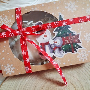 óriás Mézi Karácsonyi Különleges Szójaviasz Gyertya - karácsony - karácsonyi lakásdekoráció - karácsonyi illatgyertya, mécses - Meska.hu