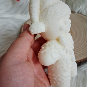 óriás Mézi Karácsonyi Különleges Szójaviasz Gyertya - karácsony - karácsonyi lakásdekoráció - karácsonyi illatgyertya, mécses - Meska.hu