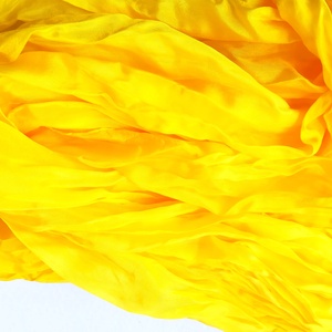 nagyon sárga selyemsál STÓLA méretben - ruha & divat - sál, sapka, kendő - sál - Meska.hu