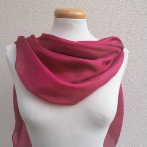 BOR selyemkendő 90x90cm - Meska.hu