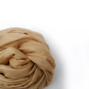 bézs selyemsál STÓLA méretben  - Meska.hu