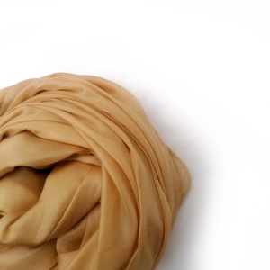 aranybézs selyemsál STÓLA méretben , Ruha & Divat, Sál, Sapka, Kendő, Sál, Festett tárgyak, MESKA