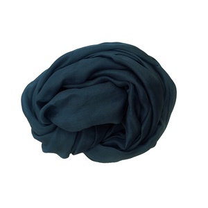 sötétkék selyemsál - Meska.hu