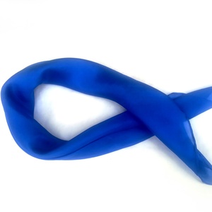 király kék kis selyemkendő 55x55cm, Ruha & Divat, Sál, Sapka, Kendő, Kendő, Selyemfestés, MESKA