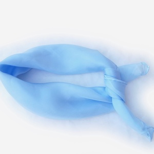 világos kék kis selyemkendő 55x55cm, Ruha & Divat, Sál, Sapka, Kendő, Kendő, Selyemfestés, MESKA