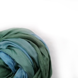 föld és ég selyemsál STÓLA méretben, Ruha & Divat, Sál, Sapka, Kendő, Sál, Festett tárgyak, MESKA