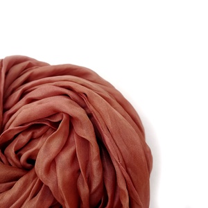 terra selyemsál STÓLA méretben, Ruha & Divat, Sál, Sapka, Kendő, Sál, Festett tárgyak, MESKA