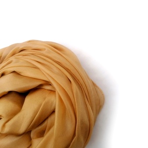 arany beige selyemsál STÓLA méretben - Meska.hu