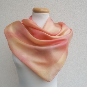 szimfónia selyemkendő 90x90cm - ruha & divat - sál, sapka, kendő - kendő - Meska.hu