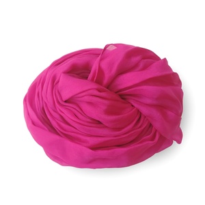 ciklámen selyemsál, Ruha & Divat, Sál, Sapka, Kendő, Sál, Selyemfestés, MESKA