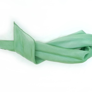 menta kis selyemkendő 55x55cm, Ruha & Divat, Sál, Sapka, Kendő, Kendő, Selyemfestés, MESKA
