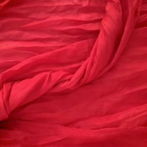 piros selyemsál  - ruha & divat - sál, sapka, kendő - sál - Meska.hu