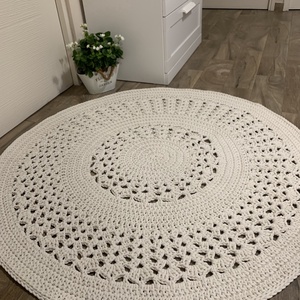 Horgolt szőnyeg - otthon & életmód - lakástextil - szőnyeg - horgolt szőnyeg - Meska.hu