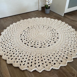 Horgolt szőnyeg - Meska.hu