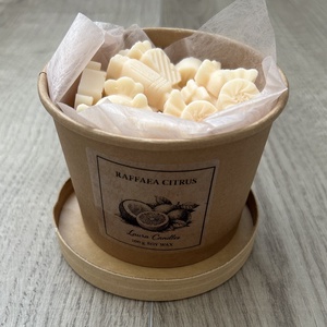 Raffaea citrus illatviasz , Otthon & Életmód, Gyertya, illat, aroma, Illatviasz, , 100 g
Kókuszos citrusos illat, MESKA