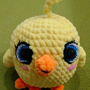 Horgolt, amigurumi csibe - játék & sport - plüssállat & játékfigura - Meska.hu
