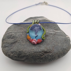 Rájás medál - ékszer - nyaklánc - medálos nyaklánc - Meska.hu