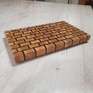 Téglamintás bütüs vágódeszka, Otthon & Életmód, Konyhafelszerelés, tálalás, Sütés, főzés, Vágódeszka, , MESKA