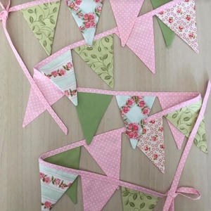 Zászlófüzér (mini), Otthon & Életmód, Dekoráció, Fali és függő dekoráció, Girland, zászlófűzér, Varrás, MESKA