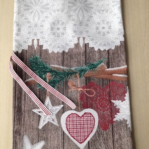 Karácsonyi ajándékzsák - karácsony - karácsonyi ajándékozás - karácsonyi ajándékcsomagolás - Meska.hu