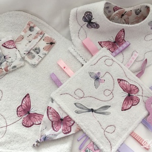 Büfikendő-pillangós - baba - mama - szoptatási, etetési kellékek - büfikendő - Meska.hu