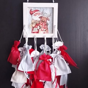 Adventi naptár-Fatáblás - Meska.hu