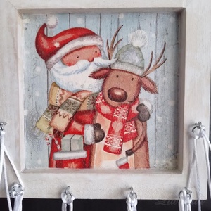 Adventi naptár-Fatáblás - karácsony - adventi díszek - adventi naptár - Meska.hu