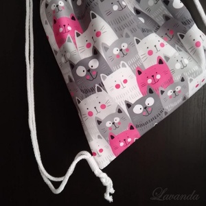 Cicás gyermekhátizsák, tornazsák - táska & tok - hátizsák - tornazsák, gymbag - Meska.hu