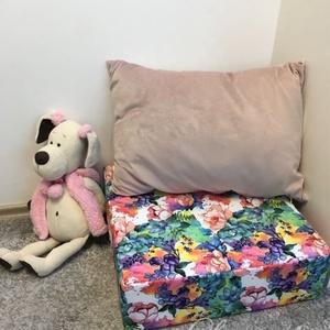 Padlópárna, ülésmagasító párna, vízlepergető huzattal  - otthon & életmód - lakástextil - székpárna, huzat - Meska.hu