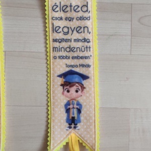 Filc könyvjelző, Könyv & Zene, Könyvjelző, Varrás, MESKA