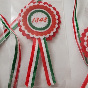 Filc kokárda - 1848  - ékszer - kitűző és bross - Meska.hu