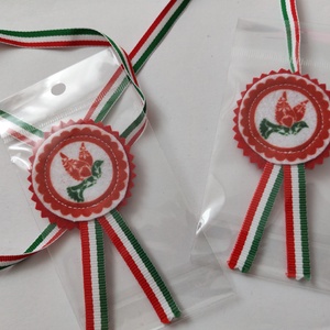 Filc kokárda - madárkás - ékszer - kitűző és bross - Meska.hu
