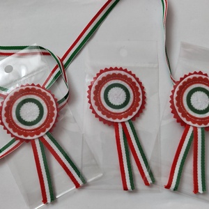 Filc kokárda, Ékszer, Kitűző és Bross, Varrás, MESKA